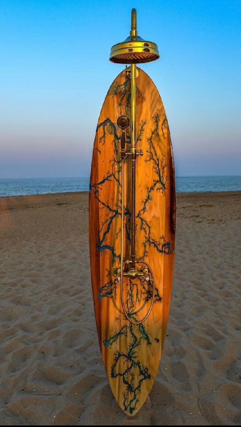 Surfboard shower